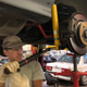 Ethan torquing those Bilsteins to spec.
